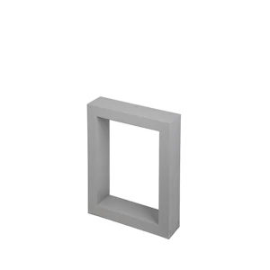 norlys Hellvik 2400 aluminium pullert 3000k, 55 cm