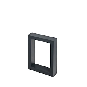 norlys Hellvik 2400 grafitt pullert 3000k, 55cm