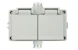 selcast Socket outlet dual ip44 16a 2 pk16