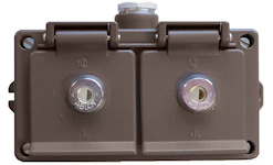 SOCKET OUTLET LOCKING DUAL 1XPK16