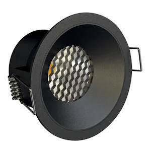designlight Downlight eco 7w 3cct svart