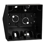 SURFACE MOUNTED FRAME ELKO ONE CORNER BOX 1-GANG /2 END PARTS