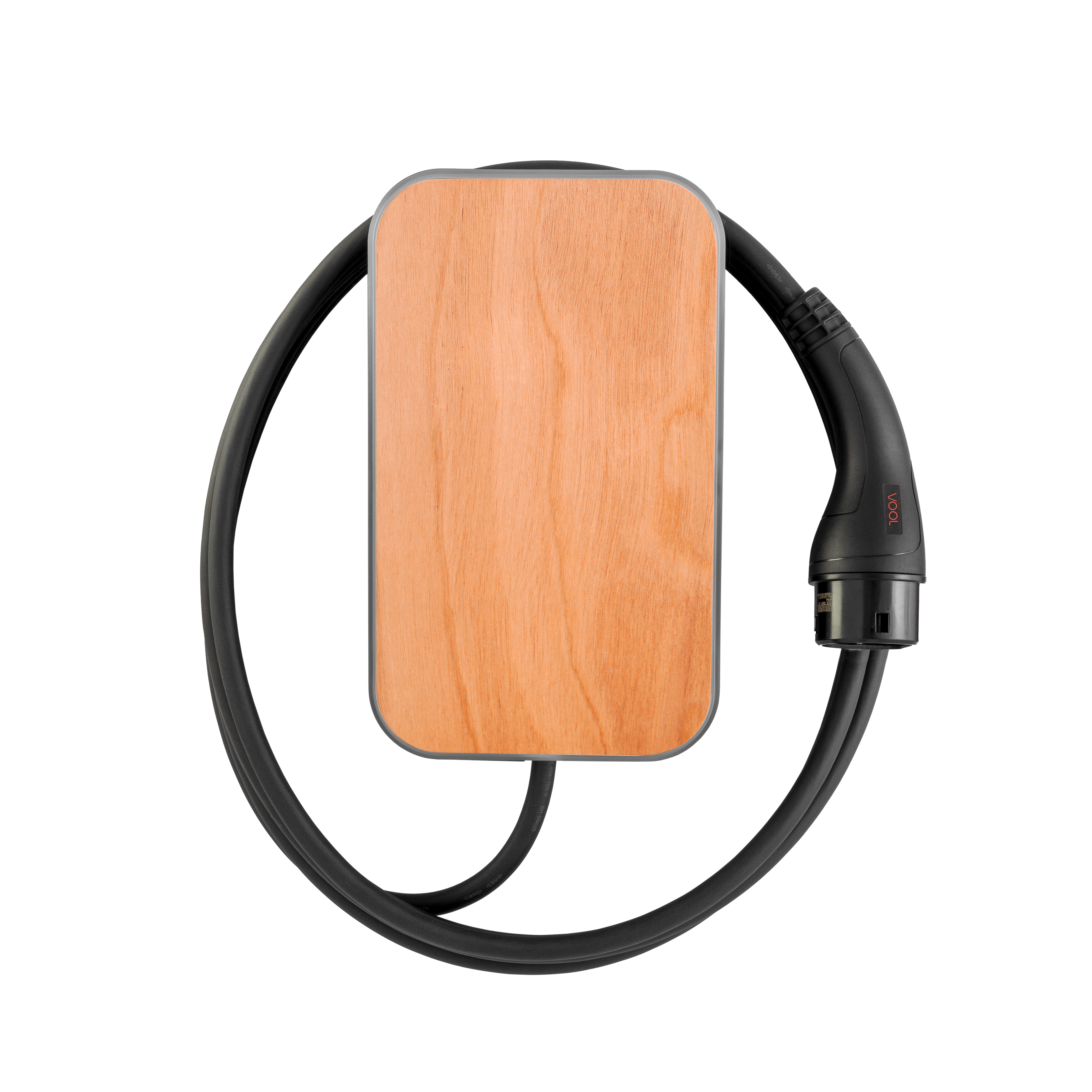 RECHARGING STATION WOOD 3F 32A 22kW T2 6,5M CABLE