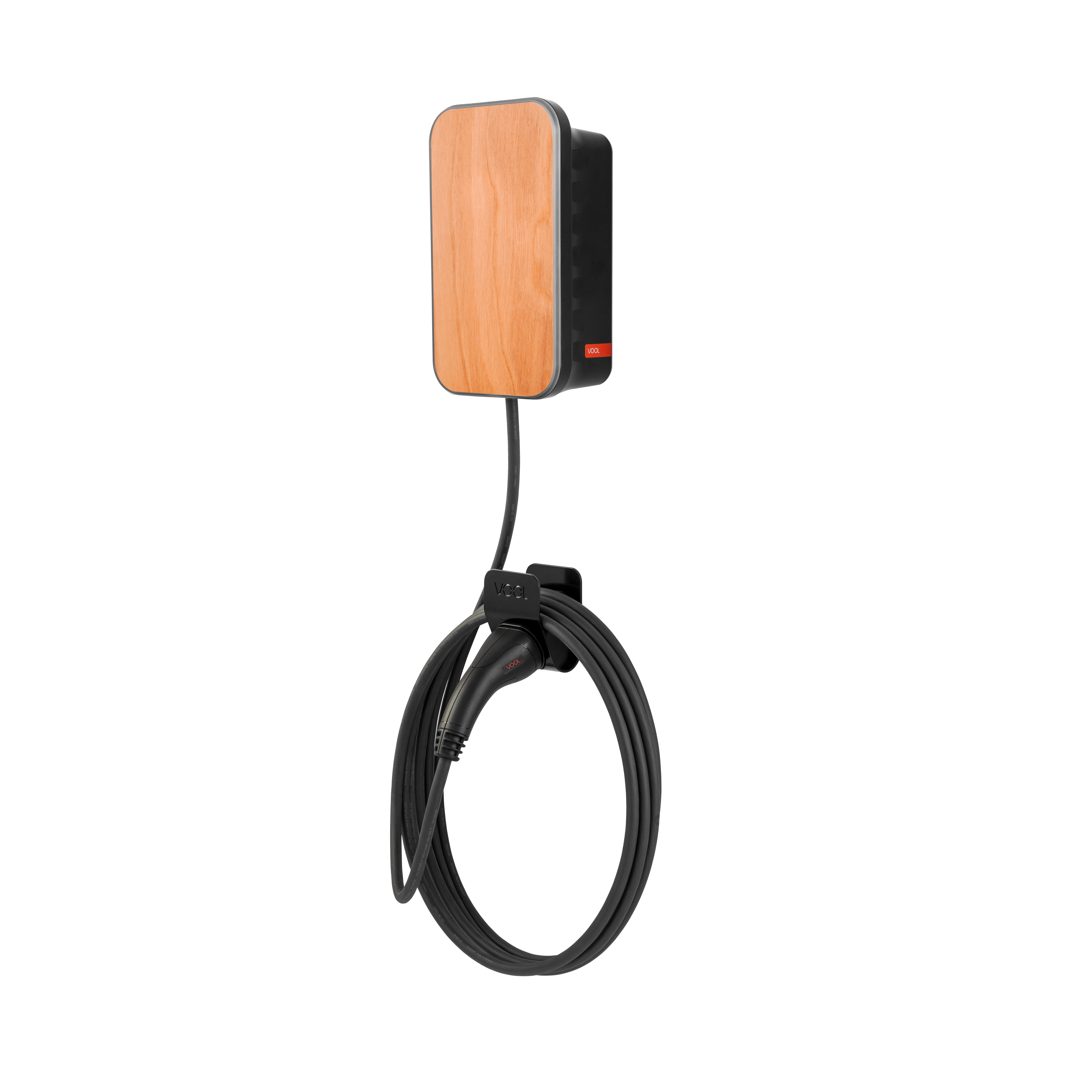 vool Recharging station wood 3f 32a 22kw t2 6,5m cable