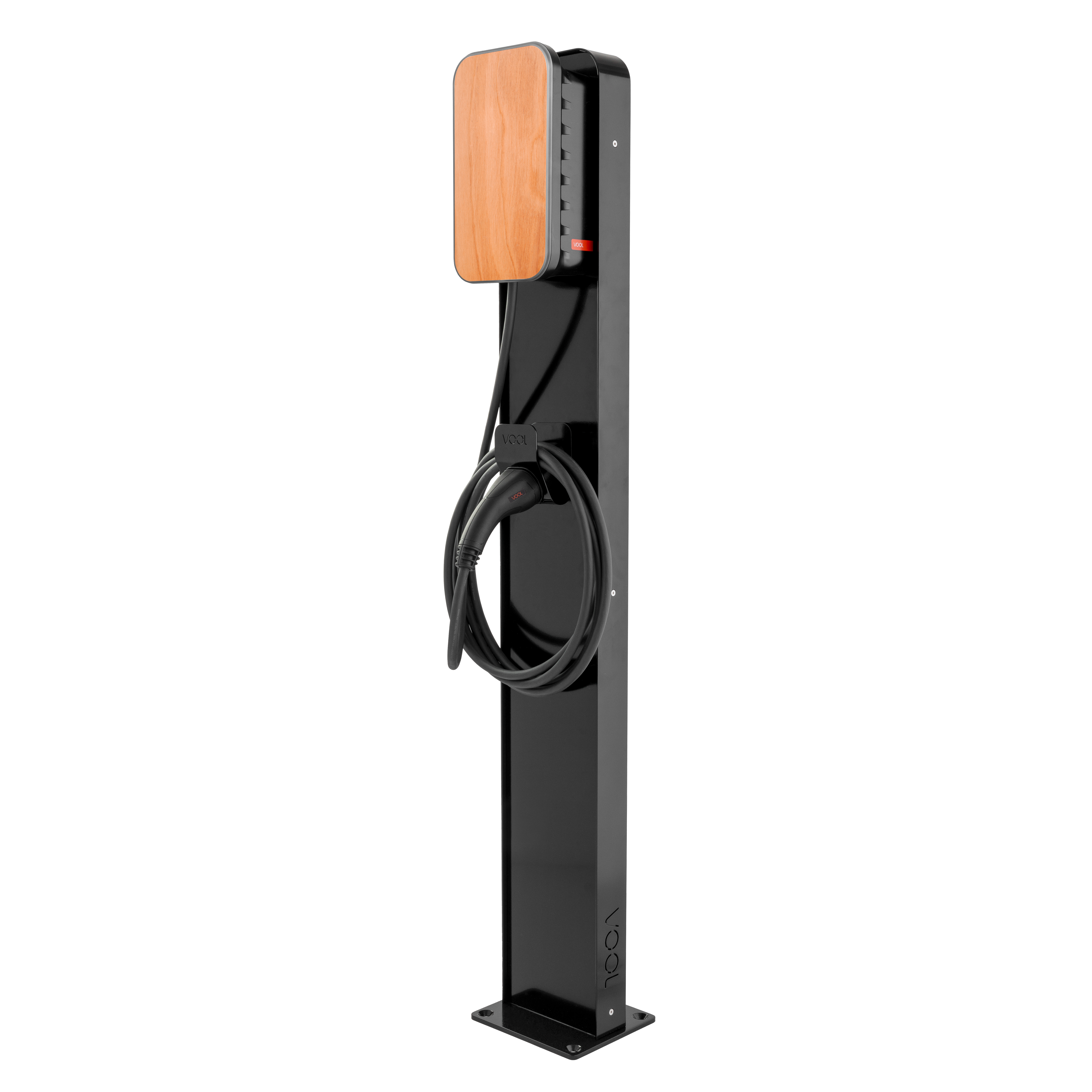vool Recharging station wood 3f 32a 22kw t2 6,5m cable