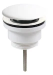 POHJAVENTTIILI POP-UP 63mm 1 1/4 VALKOINEN