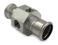 INOXPRES UZMAVA AR 3 PIESLĒG. 35mm x 1/2" EN 1.4404/316L