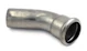 inoxpres Inoxpres līkums 45° ie/ā 28mm en1.4404/316l