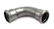 inoxpres Inoxpres līkums 90° ie/ie 15mm en1.4404/316l