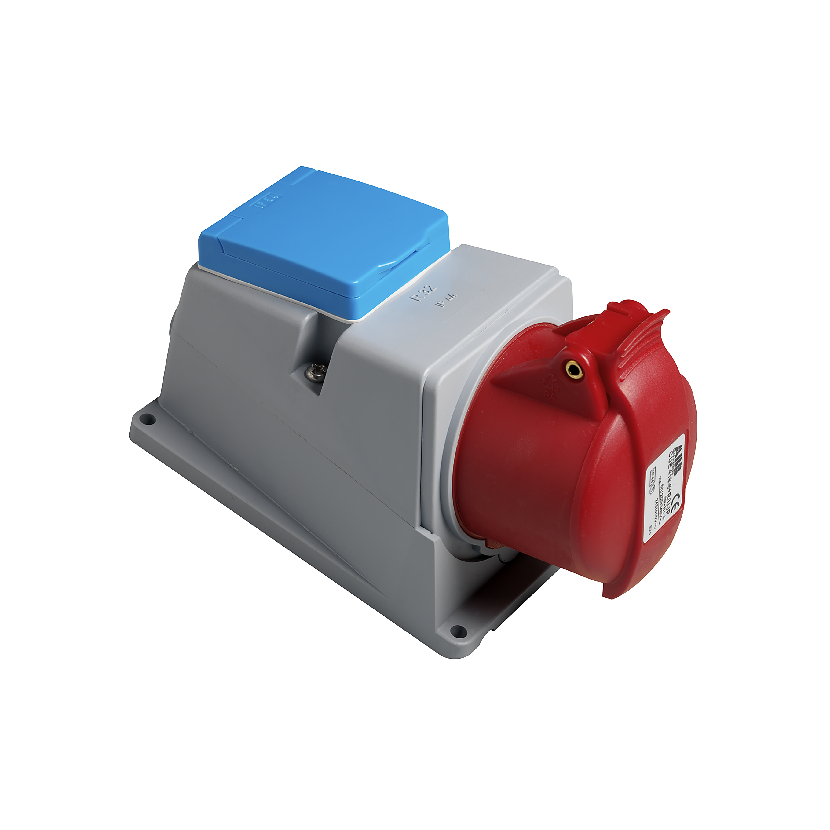 UTTAG 6H, 16A, IP44, 3P+N+E
