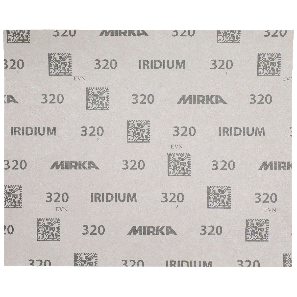 SANDING PAPER MIRKA IRIDIUMHS 230X280MM P320 25PCS