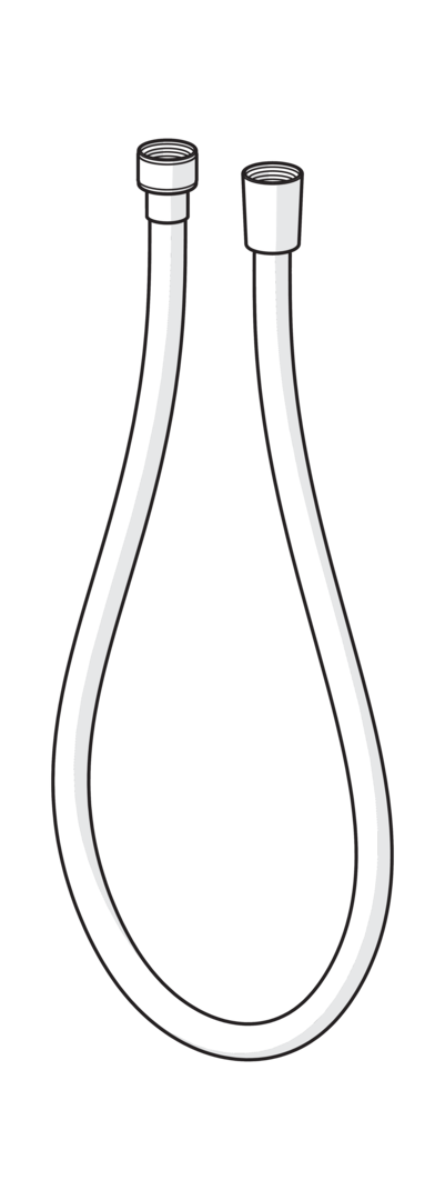 oras Duschslang oras 241014-60 1,5m satin