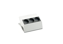 EXTENTION SOCKET-OUTLET 3-OUTLETS WITH TABLECLAMP