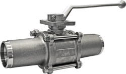 RUTULINIS VENTILIS PRIVIR DN20 PN64 AISI316 2412L