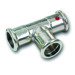 sanha Press t-piece reducer zn 42x22x42 sanha