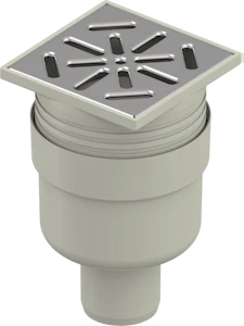 uponor Trapp aqua ambient vertikaal standard 100mm fi50