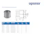 uponor Ht dubbelmuff uponor 75 pp