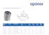 uponor Ht böj uponor 110x15 pp