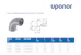 uponor Ht muff böj uponor 50x88,5 rundad pp
