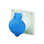 PANEL MOUNTED RECEPTACLE 1366 16A3P 6H230V - IP44