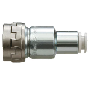 smc Ātrā spraudņa ligzda ar izeju uz 10mm cauruli