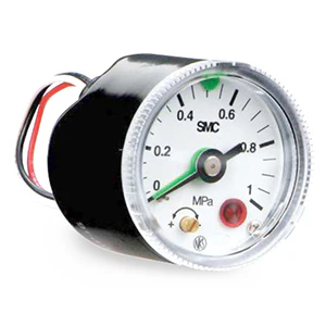 smc Manometrs pneimosistēmām 0-10bar,1/8", ar spiediena sl.