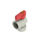 BALLVALVE ANGLE PURMO 3/4 FT RED HANDLE