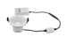 onnline Kohtvalgusti onnspot 8w 2cct 690lm 36° ip54 valge