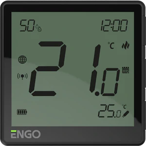 engo Termostaat smart eonebatb akuga must zigbee