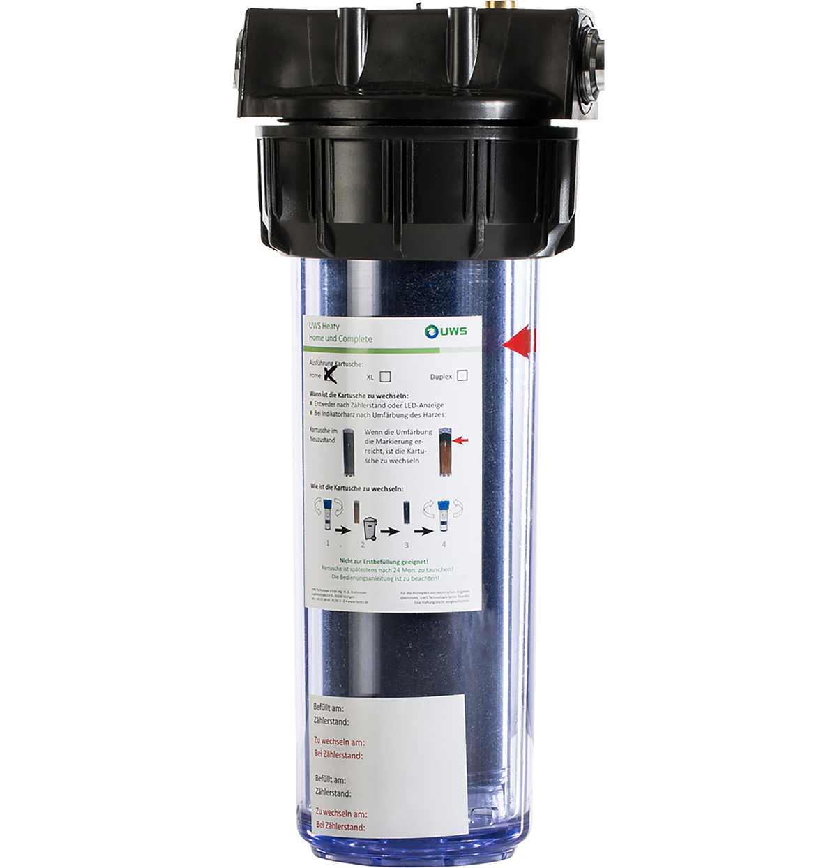 KÜTTEVEE DEMINERALISEERIMISE FILTER HEATY HOME TARVIKUTETA