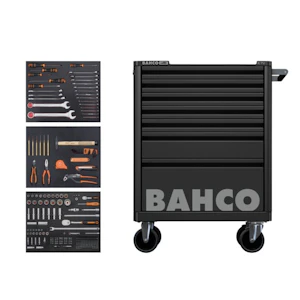 bahco Tooltrolley bahco 1472k7bkff15sd 216 pcs