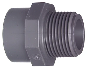 georg fischer Nippel pvc-u d20-1/2" vk pn16