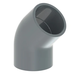 georg fischer Põlv 45° pvc-u d25 pn16