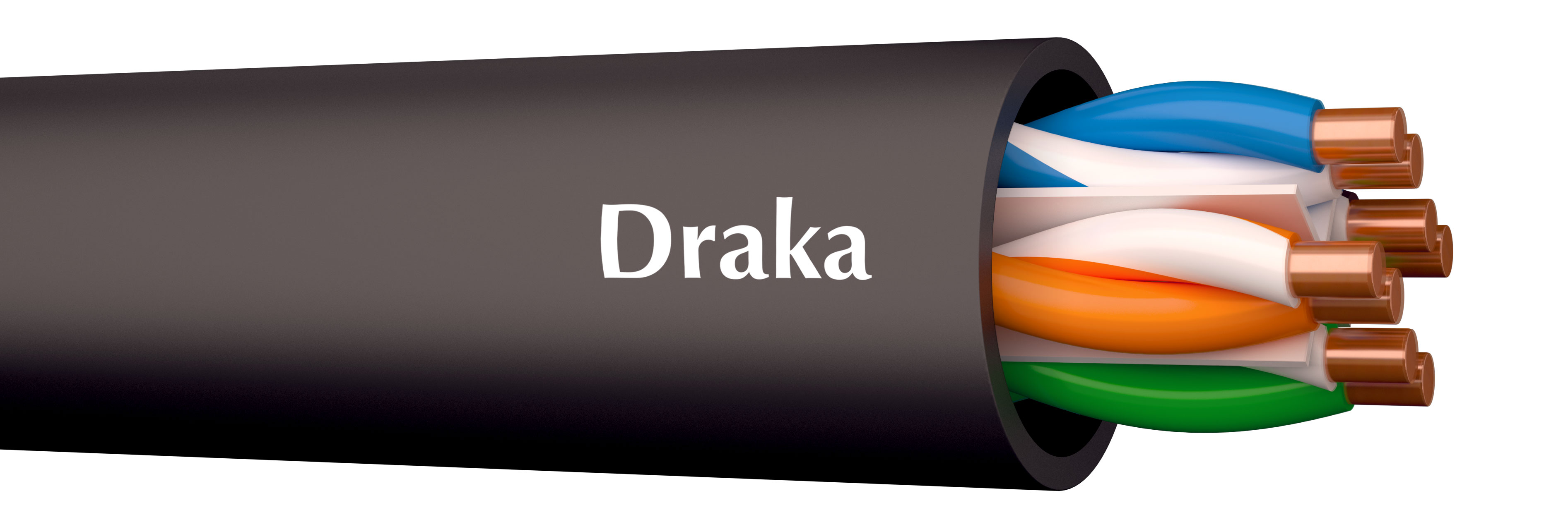 TIETOVERKKOK-HF CAT6 DRAKA SUPERCAT6 U/UTP 4p HF 305m