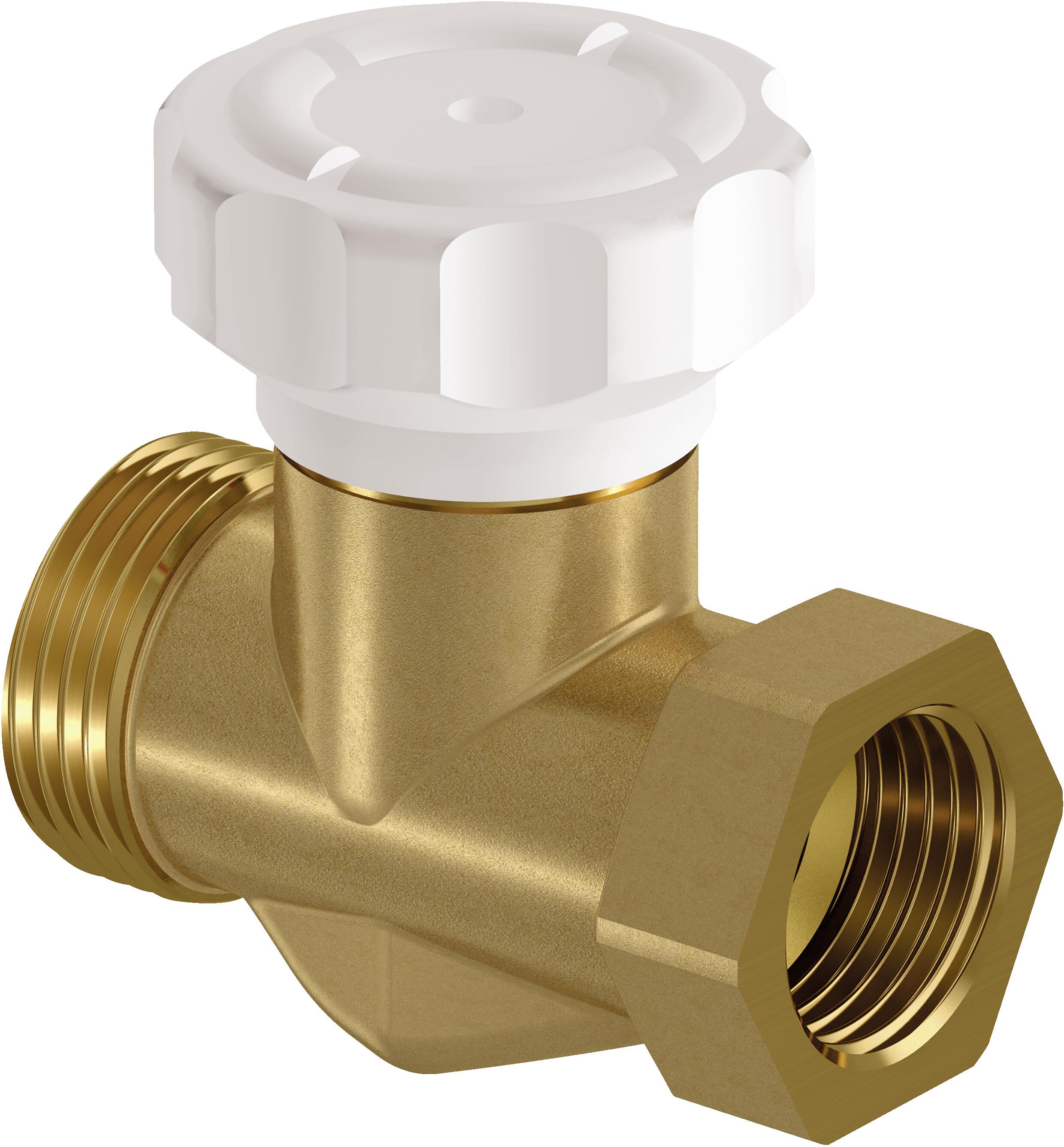 SUPPLY VALVE UPONOR 1/2 FT x3/4 MT