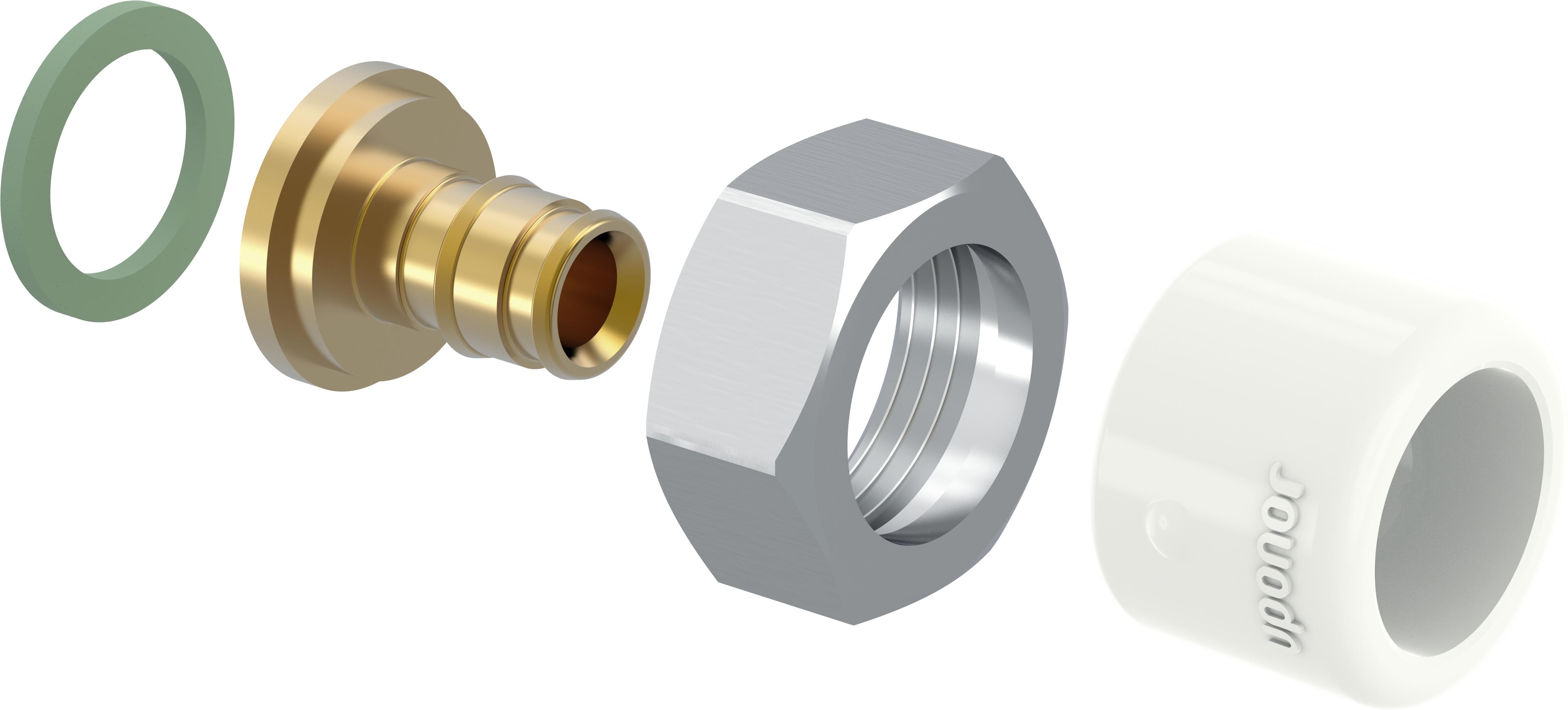QE SUORALIITIN SK UPONOR 15x3/4 SK MUTTERI EM
