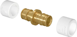 uponor Qe straight coupling uponor 15 dr
