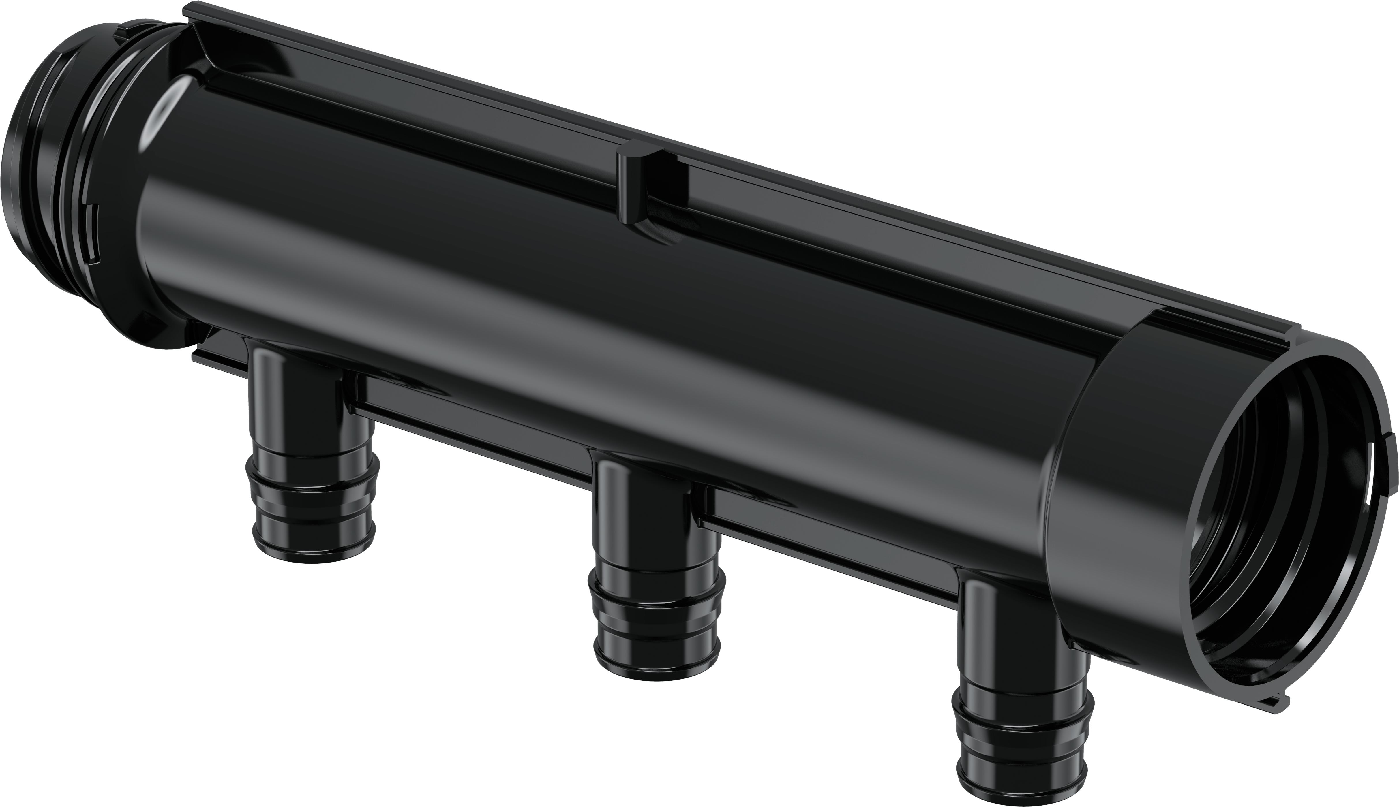 uponor Qe fördelare ppm uponor 3-delad 16mm k/k50 ppsu