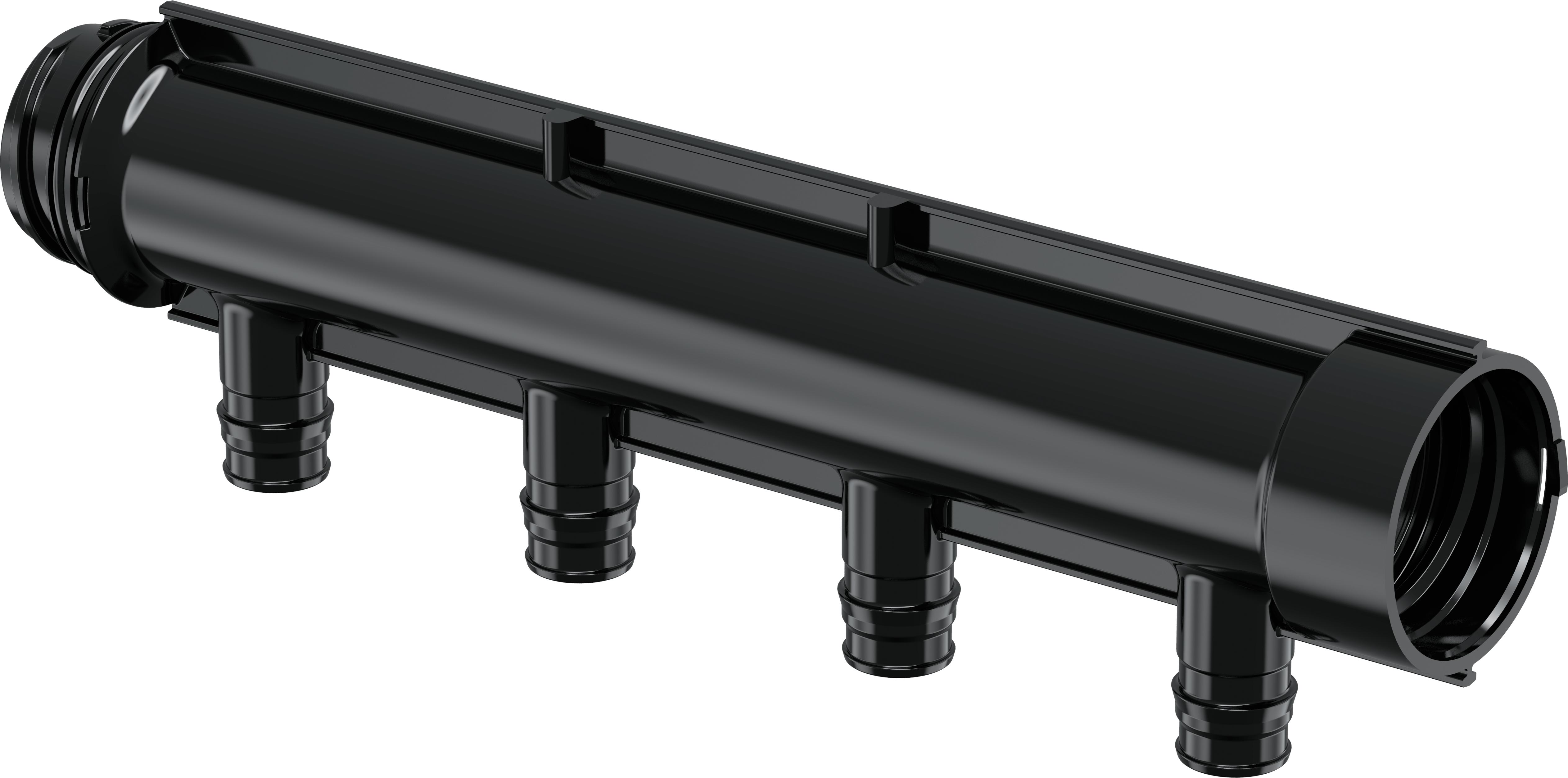 uponor Qe fördelare ppm uponor 4-delad 16mm k/k50 ppsu