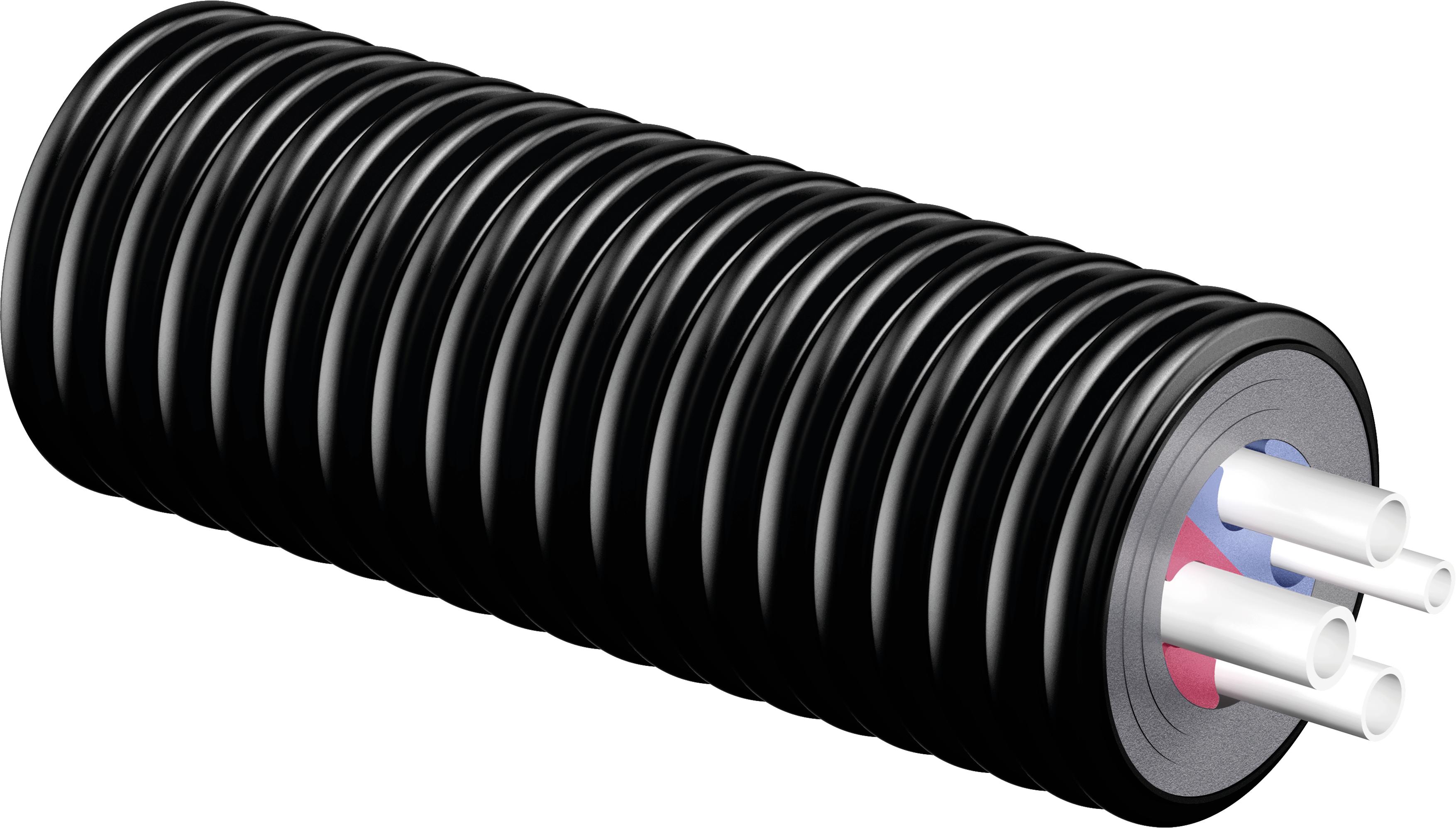 uponor Uponor ecoflex quattro 2x40/32+20/200