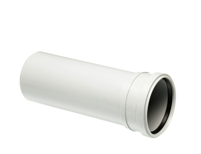 UPONOR DB SOCKET PIPE DECIBEL 110x2000 PP | Sound absorbing plastic ...