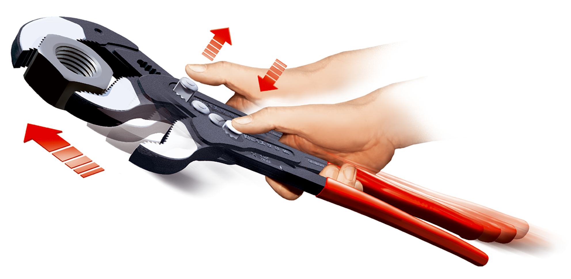 knipex Siirtoleukapihti knipex 87 01 560