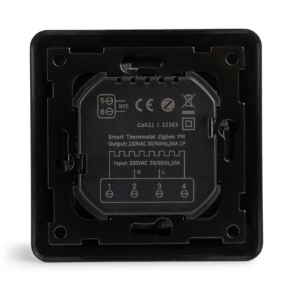 futurehome Termostaatti älykoti 16a zigbee 3.0 musta