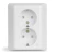 futurehome Älypistorasia 2x16a polar valk zigbee