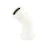 pipelife Ht socket bend 32x45 white pp