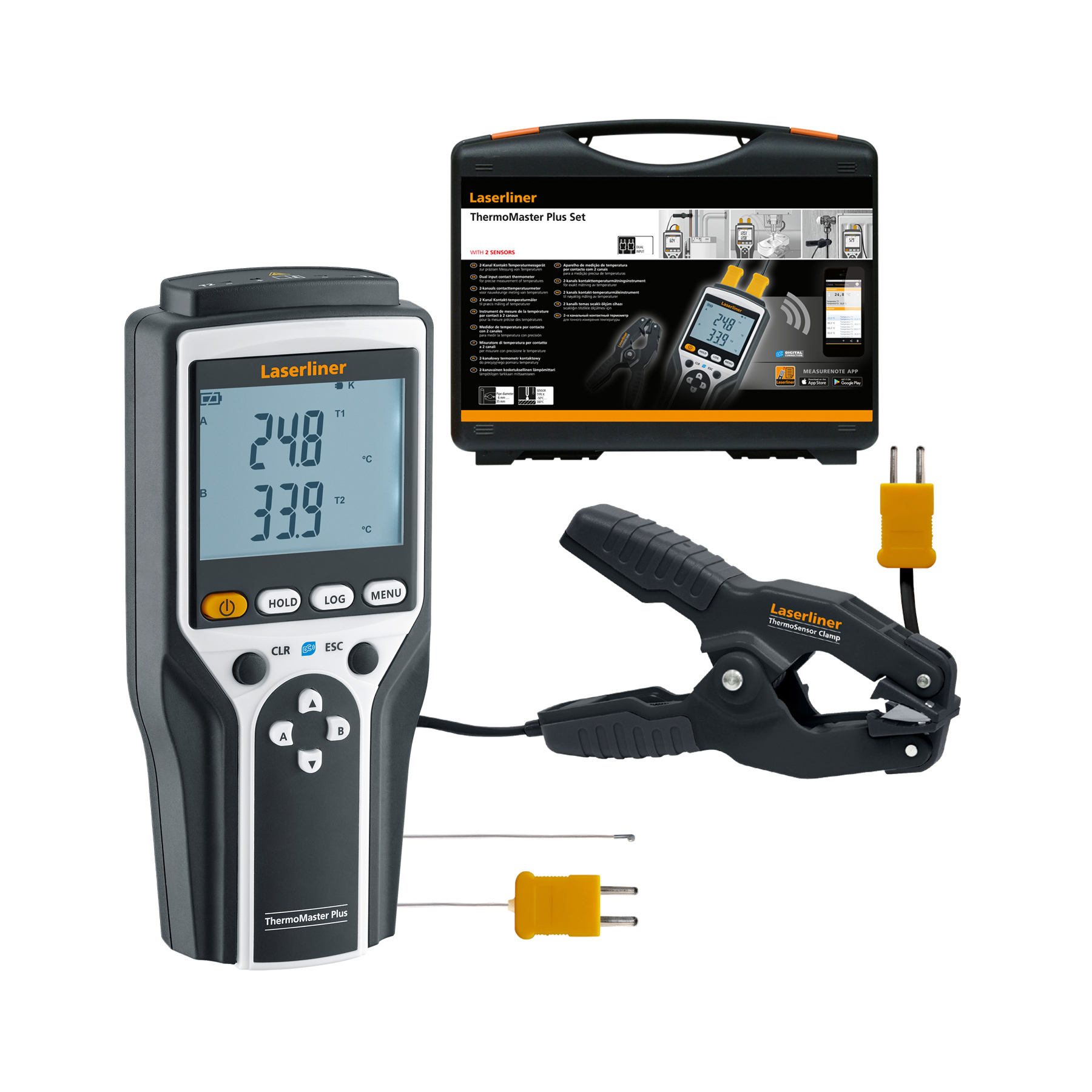 laserliner Termometer laserliner thermomaster plus set