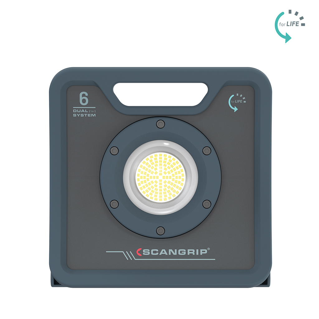 SCANGRIP NOVA 6K C+R WORK LIGHT 6000LM RECHARGEABLE