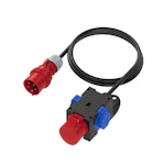 DISTRIBUTION BLOCK ONNLINE ADAPTER CEE SCHUKO 16A 400V