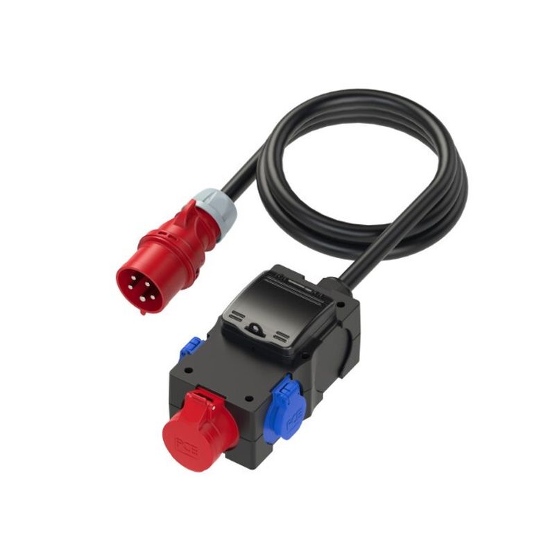 DISTRIBUTION BLOCK ONNLINE ADAPTER CEE SCHUKO 32A 400V