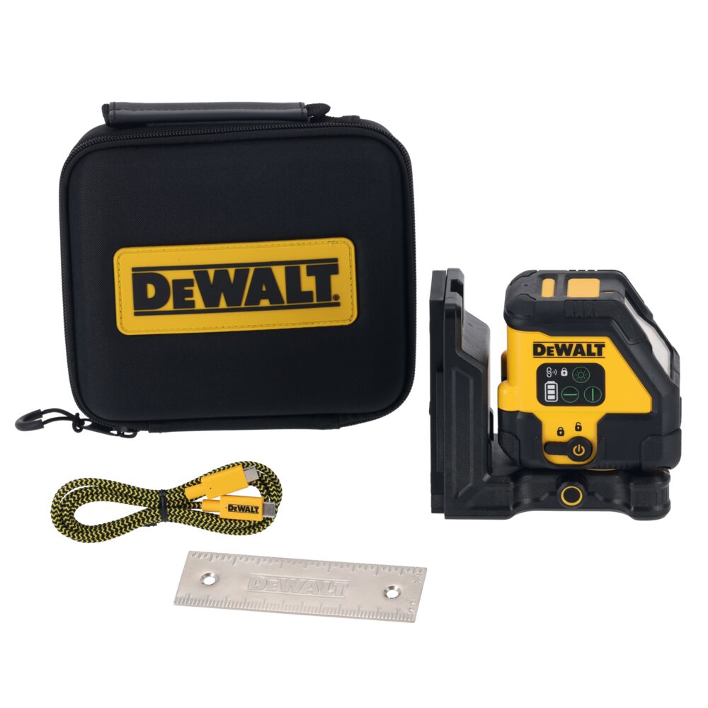USB KRYSSLINJELASER DEWALT DCLE14201GB GRÖN